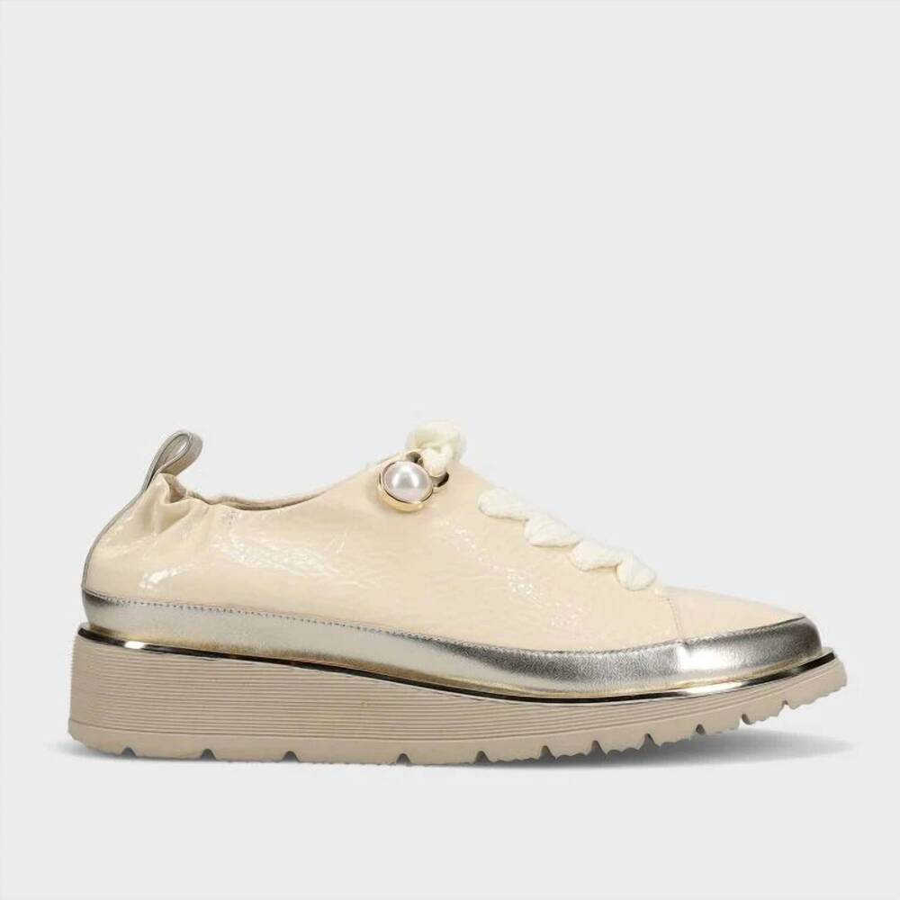 NEW VANELI women's flash sneaker in cream